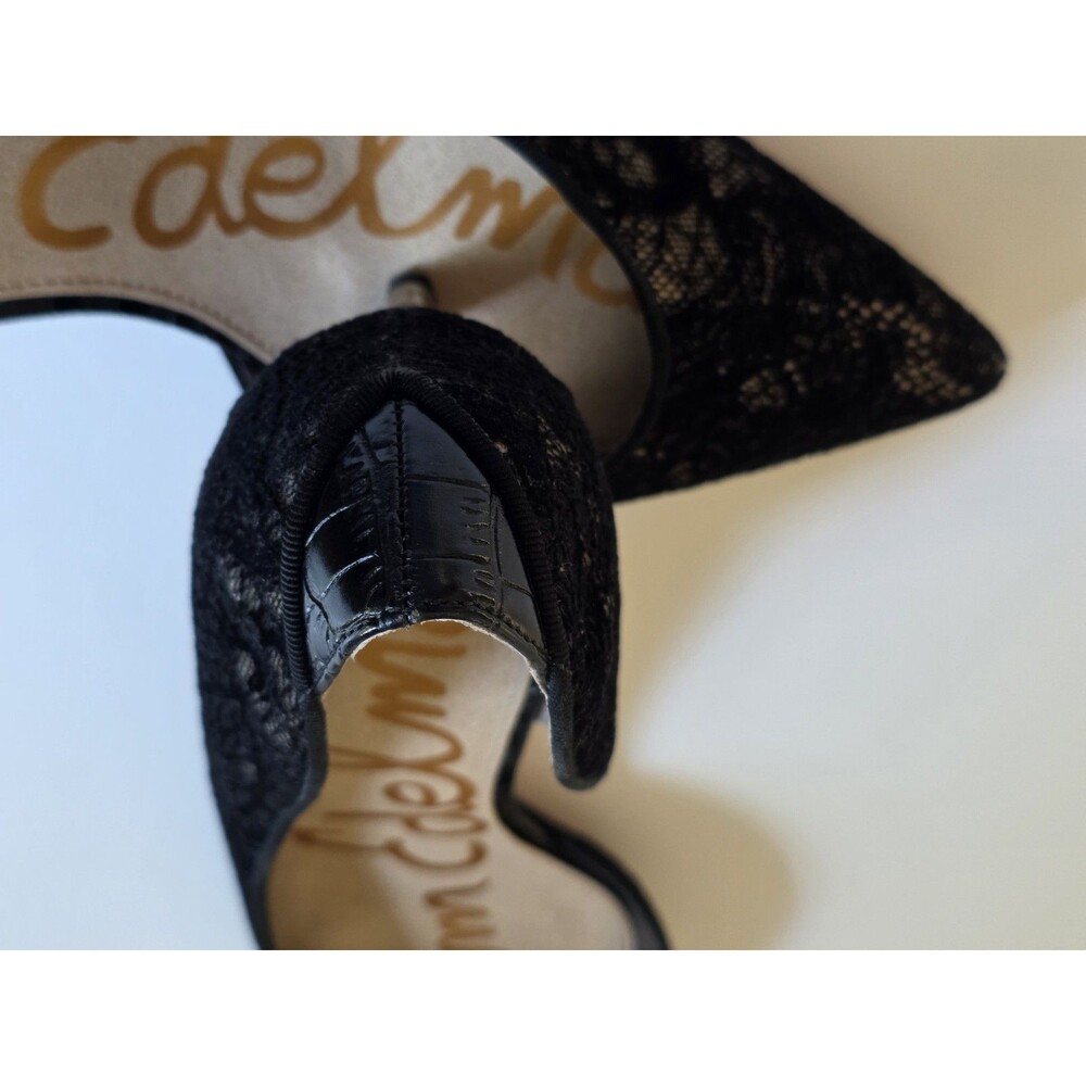 Black Sam Edelman Heels Size 9.5 - Picture 5 of 5
